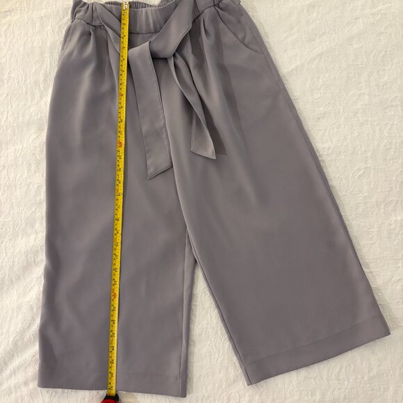 Lululemon Womens Crop Front Tie Wide Leg Elasticated Waist - Picture 2 of 4